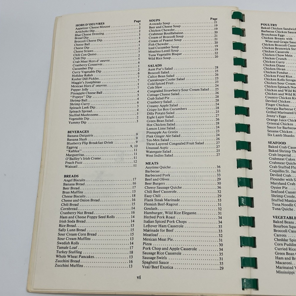 Vtg Hasty Elementary School PTA Cookbook Southern N.C. Recipes Spiral Bound - Picture 13 of 15